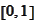 $\left[ 0,1\right] $